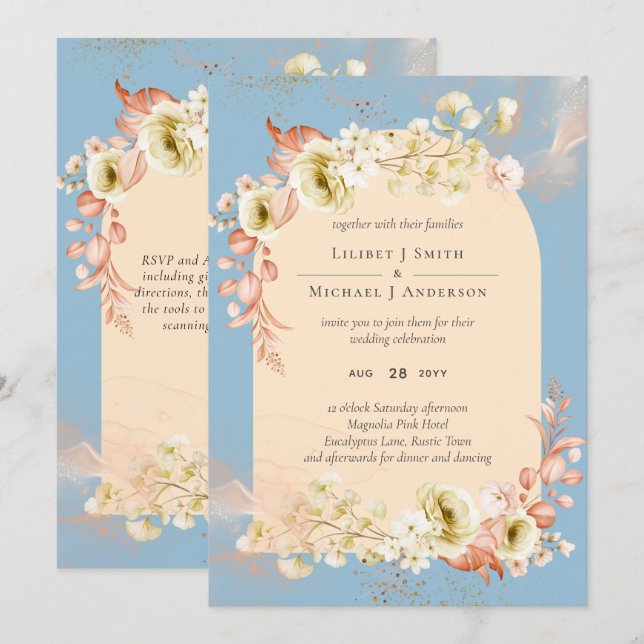 Sublime Boda de la Melodía Azul (Anverso / Reverso)