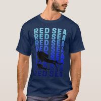 Submarinismo Scuba con camiseta del Mar Rojo
