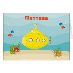 Submarino Amarillo Mar Profundo