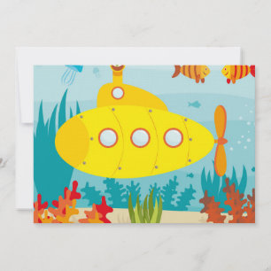 Submarino amarillo personalizado