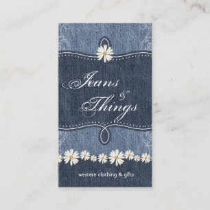 Subprocesos Denim n Daisies Tarjeta de Negocios Sh