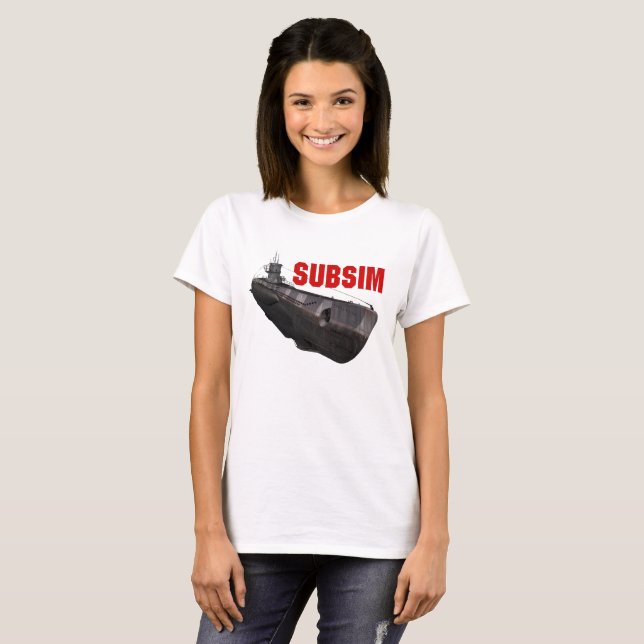 SubSIM U-Boat camiseta (Anverso completo)