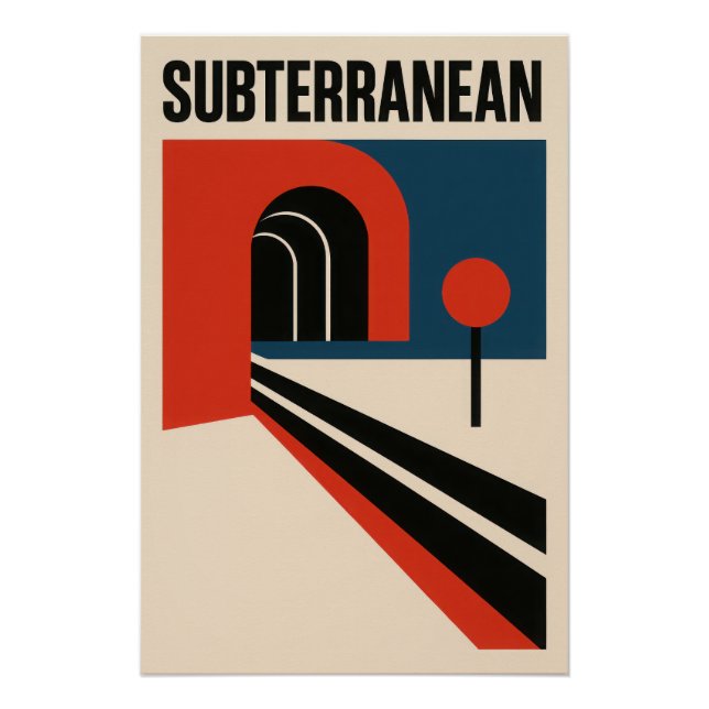Subterranean - Poster (Anverso)