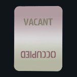 Sucio limpio | Imán flexible ocupado vacante<br><div class="desc">Imán de lavavajillas sucio/limpio o vacío/ocupado. Advierte a otros sobre el estado del lavavajillas. Coloque este imán de aspecto moderno y elegante en su lavavajillas para que su vida sea más fácil. Te dirá si los platos están sucios o limpios. Servirá como un recordatorio rápido cuando necesite ejecutar la máquina...</div>