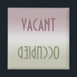 Sucio limpio | Imán ocupado vacante<br><div class="desc">Imán de lavavajillas sucio/limpio o vacío/ocupado. Advierte a otros sobre el estado del lavavajillas. Coloque este imán de aspecto moderno y elegante en su lavavajillas para que su vida sea más fácil. Te dirá si los platos están sucios o limpios. Servirá como un recordatorio rápido cuando necesite ejecutar la máquina...</div>