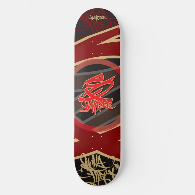 Suck A Gratis - Skateboard de 49 colores 1 (Anverso)