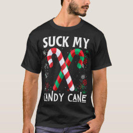 Suck My Candy Cane Navidades feos suéter
