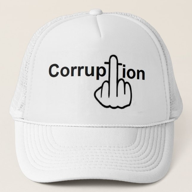 Sucks de corrupción gorra (Anverso)