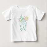 Suculenta acuarela de Bouquet | Flower Girl Top<br><div class="desc">Por Honey & Birch Studios</div>
