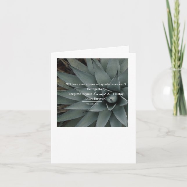 Suculenta cuando estamos fuera de la tarjeta (Anverso)