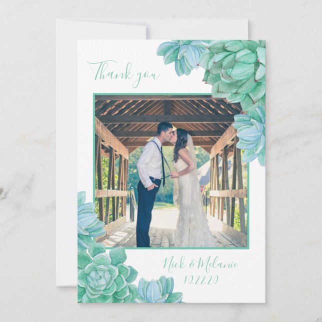 Suculentas fotos gracias + espacio para la nota es (Anverso)