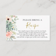 Suculentas solicitudes de tarjeta de recetas de du