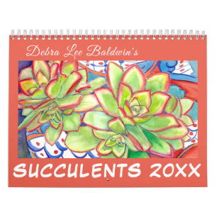 Suculento Calendario 20XX de Debra Lee Baldwin