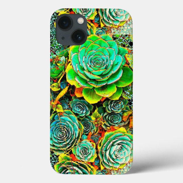 Suculento Garden Pop Art Tough Xtreme Funda (Reverso)