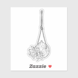 Suculento Pegatina colgante