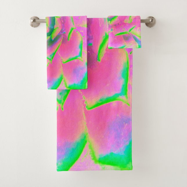 Suculento rosette de sedum verde limón y rosa (In situ)