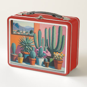 Suculentos Y Plantas De Cactus En Plantadores