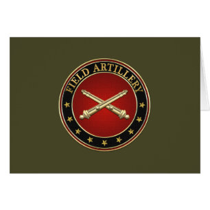 Sucursal de artillería de campo Insignia