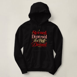 Sudada Deprimida Pero Bien Vestida Sudadera con Ca