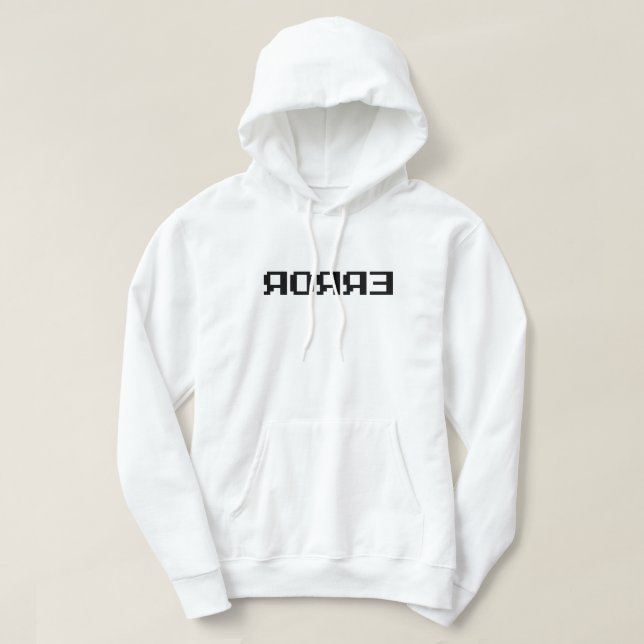 SUDADERA Я OЯ Я Ǝ | ERROR (Diseño del anverso)