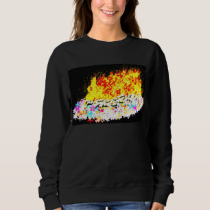 Sudadera ל״ג בעומר Lag B'Omer hoguera chispeante
