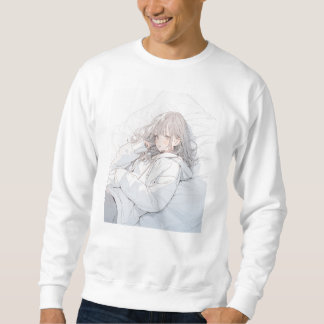 Sudadera お昼寝JKスウェット|寿司娘 GenerativeAI