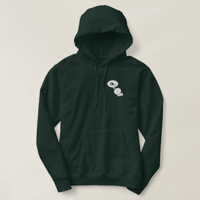 SUDADERA しろいいぬのパーカー (Diseño del anverso)