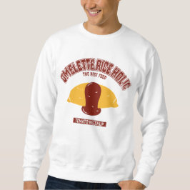 SUDADERA オムライス(カレッジ風イラスト)