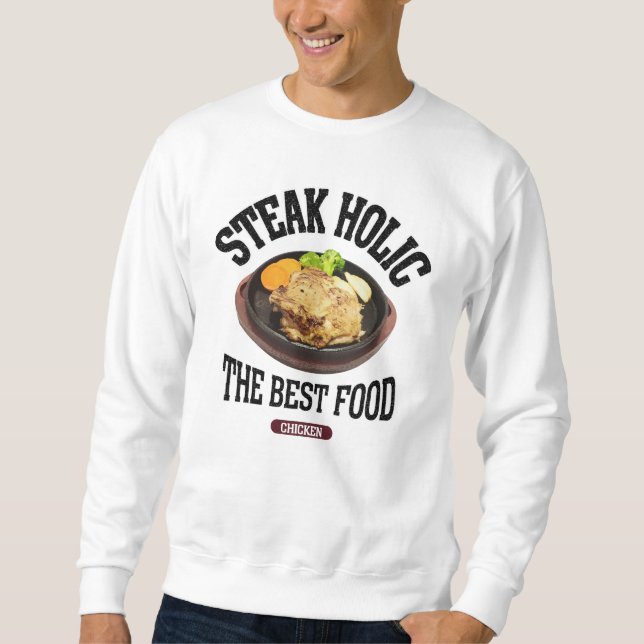 SUDADERA チキンステーキ（ビンテージ風） (Anverso)