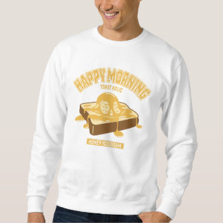 SUDADERA ハニーアイストースト(アレンジトースト 風)(カレッジ風イラスト)