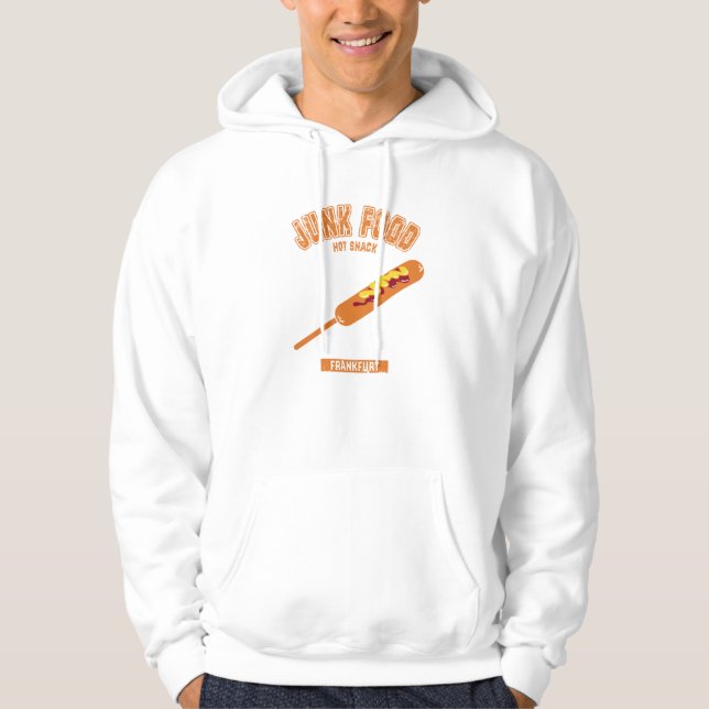 SUDADERA フランクフルト（カレッジ風イラスト） (Anverso)
