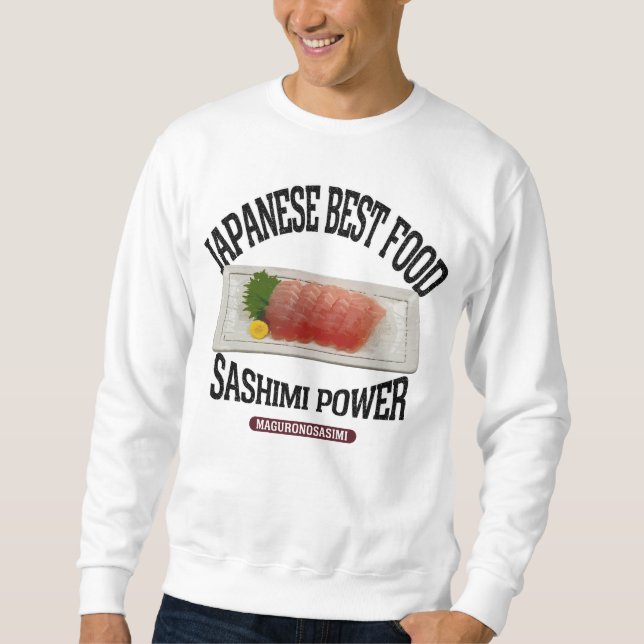 SUDADERA マグロの刺身（ビンテージ風） (Anverso)