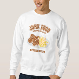 SUDADERA 唐揚げポテト(カレッジ風イラスト)
