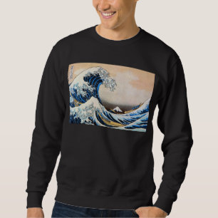 Sudadera 神奈川沖浪裏, gran onda del 北斎, Hokusai