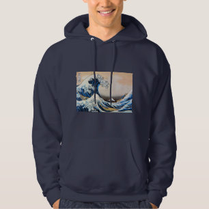 Sudadera 神奈川沖浪裏, gran onda del 北斎, Hokusai
