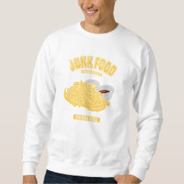 SUDADERA 細細フライドポテト(カレッジ風イラスト)