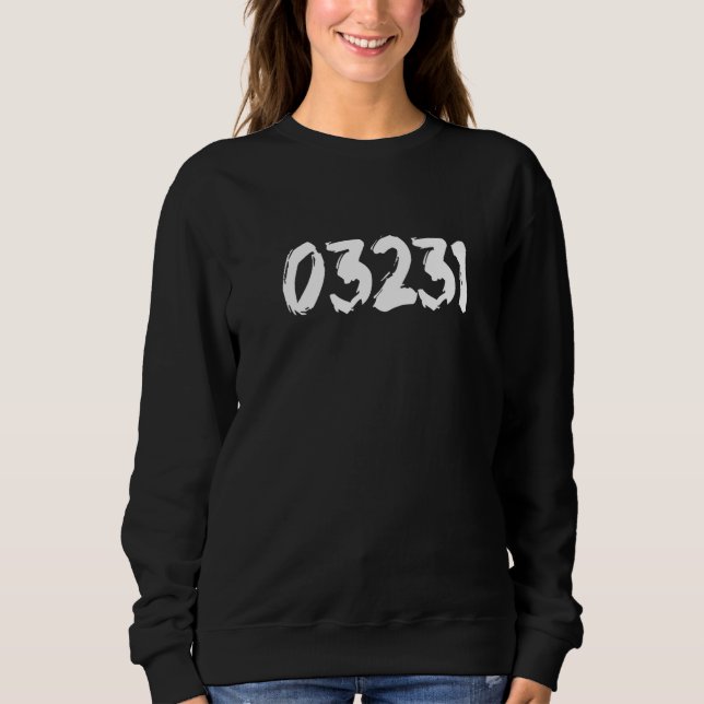 Sudadera 03231 Zipcode East Andover New Hampshire Hometown (Anverso)