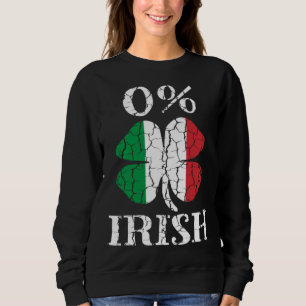 Sudadera 0 Irlandés Irlandés Día de San Patricio Trébol Pat