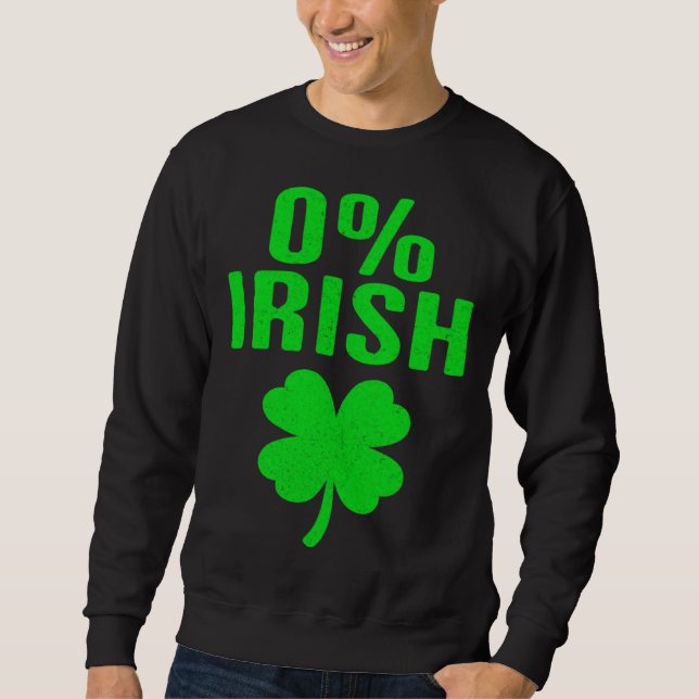 Sudadera 0 Leprechaun Shamrock 4 C Boy Chica (Anverso)
