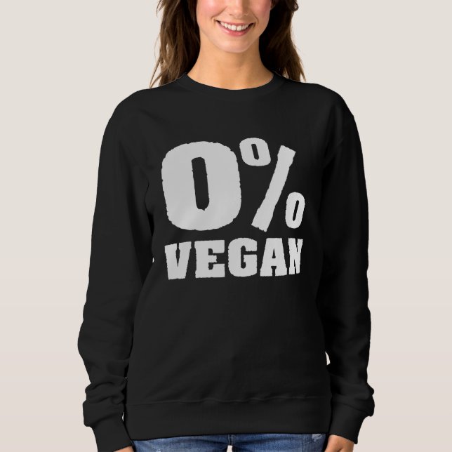Sudadera 0 Vegan Veganism Organic Based Diet Plant (Anverso)