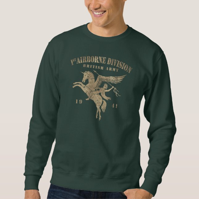 Sudadera 1ª División Aerotransportada del Ejército Británic (Anverso)
