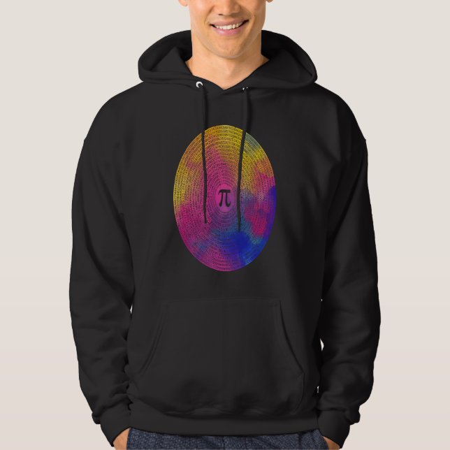 Sudadera 10000 Digits Pi Sign Math  Mathematics Nerd Pi Day (Anverso)