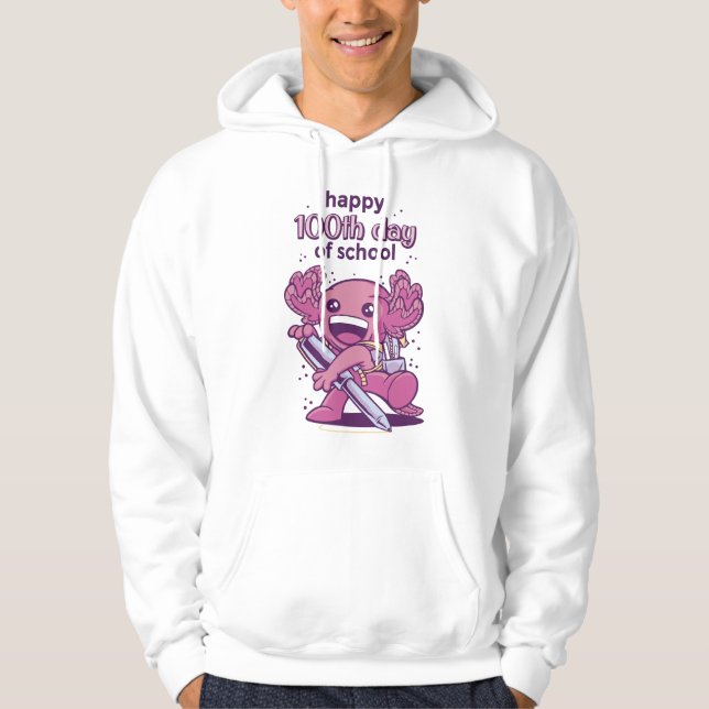 Sudadera 100.ª invitación escolar (Anverso)