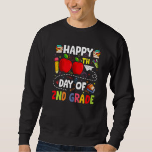 Sudadera 100.º día de maestros de 2.º grado Niños 100 días