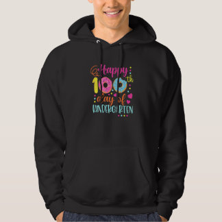 Sudadera 100 Days of Kindergarten Teacher Kids Smarter Donu