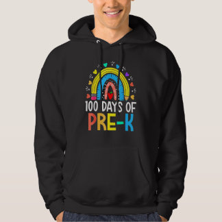 Sudadera 100 Days Of Pre K Happy 100th Day Of School Teache
