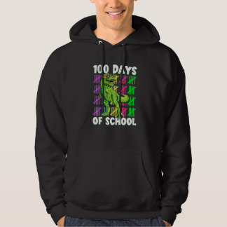 Sudadera 100 Days of School Dino Dinosaur rex 100 Days Smar