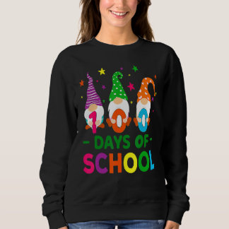 Sudadera 100 Days Of School Gnomes Teacher Kids 100th Day G