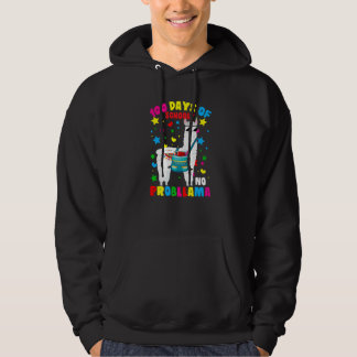 Sudadera 100 Days of School No Probllama Llama 100th Day Of