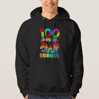 Sudadera 100 Days Of School Pop It Teacher Kids Boys Girls 